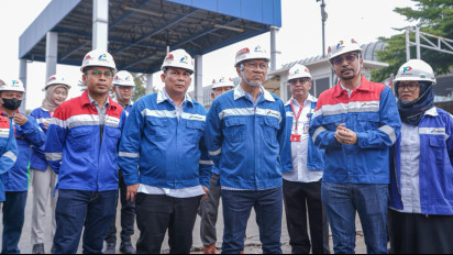 Pastikan Isi Gas LPG Sesuai Takaran Mendag Bersama Pertamina Patra Niaga Kunjungi SPBE Di Tanjung Priok