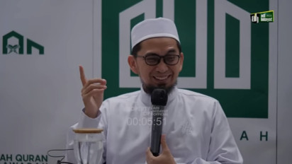 Coba Cek Lagi Anda Mau Apa di Dunia, Sukses? Bisa Jadi Salah Jalur Ustaz Adi Hidayat Ingatkan 4 Hal Ini