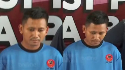 Momen Pegi alias Perong Berkali-kali Gelengkan Kepala saat Polisi Jelaskan Perannya dalam Pembunuhan dan Pemerkosaan Vina