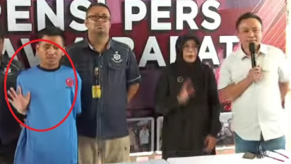 Pegi Alias Perong Tidak Diberi Kesempatan Bicara saat Konpers, Langsung Sampaikan Hal Ini ke Wartawan...