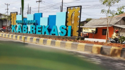 Anggarkan Dana Rp120 Miliar, Pemkab Bekasi Bangun Taman Median Jalan Kalimalang dan Disiapkan Menjadi Ikon Bekasi