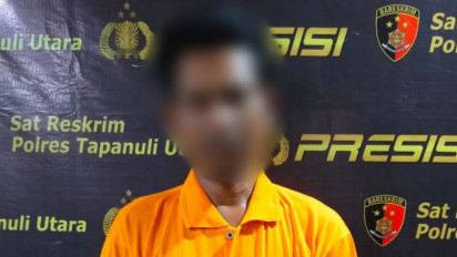 Bejat! Cabuli Putri Kandungnya Sejak Kelas 3 SD Hingga SMA, Seorang Pria Warga Taput Ditangkap Polisi