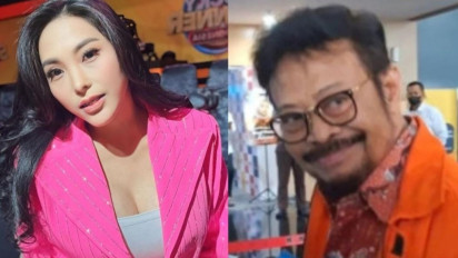 Waduh, SYL Pernah Kirim Bunga dan Kue Ultah untuk Biduan Nayunda Nabila pakai Anggaran Kementan