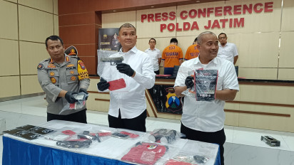 Tiga Pelaku Teror Penembakan di Tol Sidoarjo – Surabaya Berhasil Dibekuk Polisi