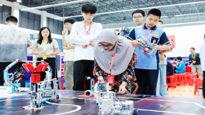 4 Siswa SMP Indonesia Raih Prestasi di Ajang Bergengsi Robotik Asean Tiongkok