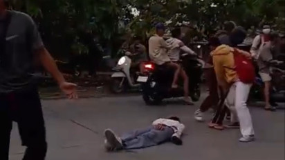 Viral Aksi Tawuran Pelajar di Bekasi, Libatkan SMK Karya Guna Bakti Versus SMK Karya Guna 1, Ada Korban Kritis Kena Bacok