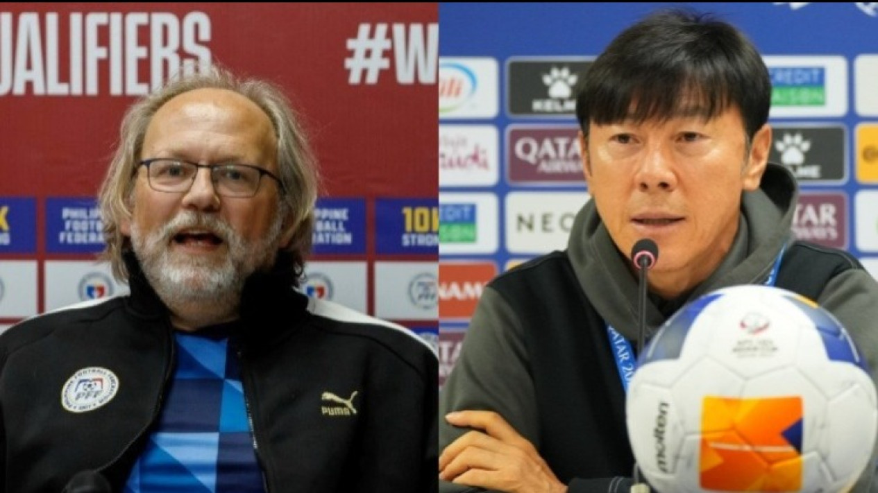 Tak Mau Kalah dengan Shin Tae-yong, Pelatih Filipina juga Lakukan Hal Ini untuk Menghadapi Timnas Indonesia ...
            - galeri foto