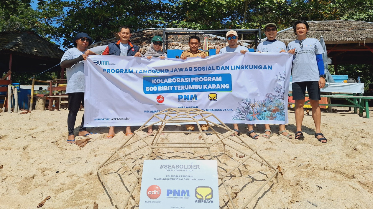 PNM Manado Ajak Nasabah Lestarikan Terumbu Karang
            - galeri foto