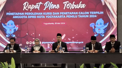 Penetapan Perolehan Kursi Legislatif Pemilu 2024 di Kota Yogyakarta, PDIP Masih Mendominasi