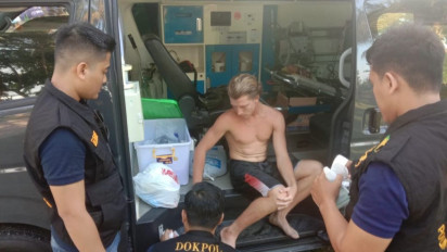 Atlet Surfing Jepang Terluka Kena Sabetan Sirip Ikan di World Surf League Krui Pro 2024