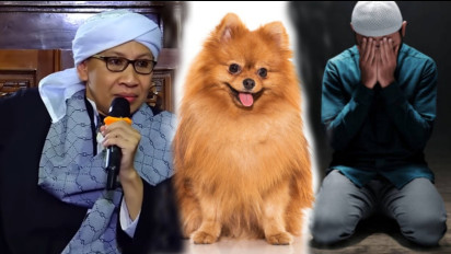 Hah, Baru Mualaf, Shalat Tetap Sah Meski Orang Tua Melihara Anjing di Rumah, Memangnya Boleh? Buya Yahya Bilang Amalan...
