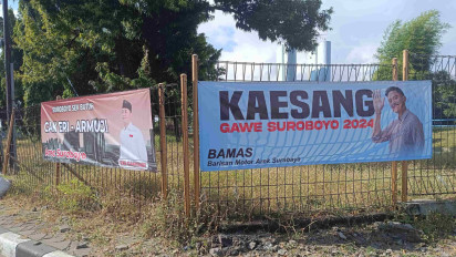 Baliho Kaesang untuk Surabaya Bertebaran di Jalan Protokol, Ini Kata PSI Surabaya