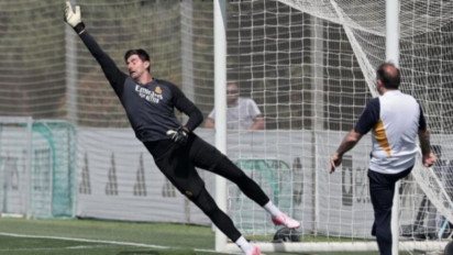 Real Madrid Terima Kabar Buruk, Thibaut Courtois Harus Menepi Gegara Cedera Paha