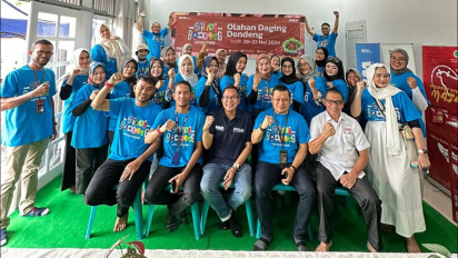 Nasabah Unggulan PNM Studi Banding Bikin Olahan Daging Dendeng