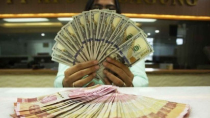 Sempat Bikin Presiden Jokowi Ketar - Ketir, Nilai Tukar Rupiah Terhadap Dolar AS Kembali  Tembus  Level 16.200