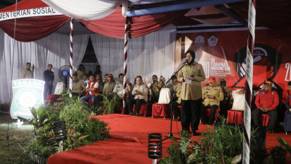 HUT Ke-20 Tagana,  Mensos Risma Apresiasi Tagana Sebagai Pahlawan Kemanusiaan