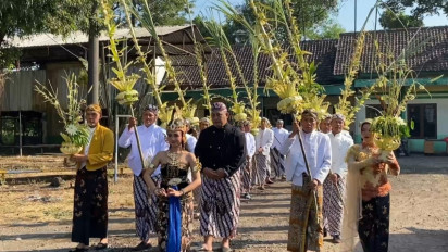 Awali Musim Giling, PG Meritjan Kediri Gelar Ritual Manten Tebu