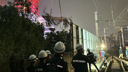 Fakta Baru Kasus Operasional MRT Jakarta Terhenti gegara Ada Alat Berat Jatuh ke Lintasan