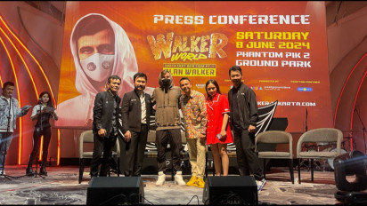 Alan Walker Menghadiri Press Conference WalkerWorld Asia Tour 2024 di PHANTOM PIK 2