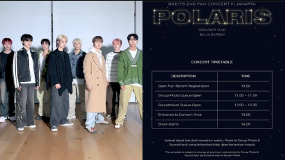 BAE173 Akan Fancon Besok di Balai Sarbini Jakarta, Simak Jadwal Acaranya