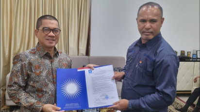 PAN Resmi Memberikan Rekomendasi Kepada Paulinus Kora Sebagai Calon Bupati Sorong Selatan