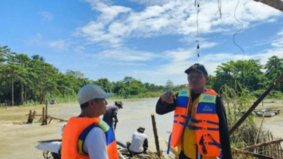 Desain Pengendali Tanggul Jebol di Desa Pombakka Lutra Tengah Dibuat