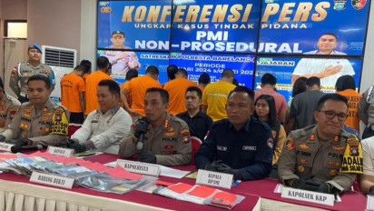 Detik-detik 24 Orang Perekrut PMI Ilegal Dibekuk Polresta Barelang, Polisi Ungkap Modusnya
