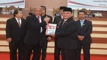 Pemprov Sultra Raih Opini Wajar Tanpa Pengecualian BPK RI