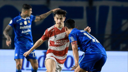 Hasil Babak Pertama Madura United Vs Persib: Maung Bandung Makin Dekat Raih Gelar Juara Liga 1