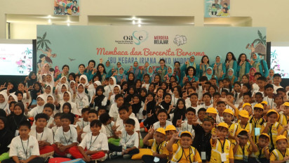 Dukung Program Merdeka Belajar, OASE KIM Selenggarakan Lokakarya Membaca Nyaring di Mataram
