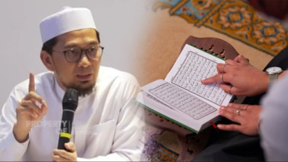 Lebih Baik Baca Mushaf Al Quran atau Boleh Menggunakan Aplikasi HP? Ternyata Ustaz Adi Hidayat Bilang Pahalanya…