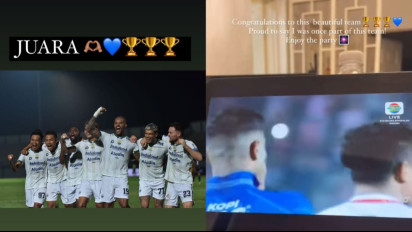 Harusnya Ikut Rayakan Juara, Eks Pemain Asing Kirim Pesan Haru Usai Persib Jadi Juara Liga 1