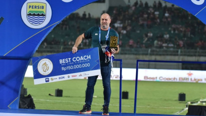 Reaksi Bahagia Bojan Hodak Usai Pecahkan Rekor Pelatih Asing Pertama yang Bawa Persib Juara