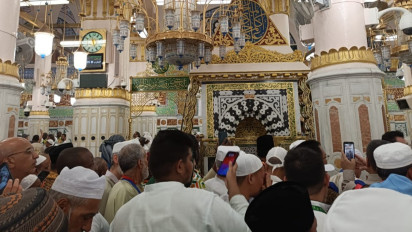 Menangis di Raudhah, Rindu Sosok Rasulullah SAW