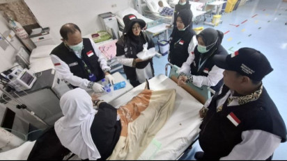 Sebagian Calon Haji yang Sakit Masih Bertahan di Madinah