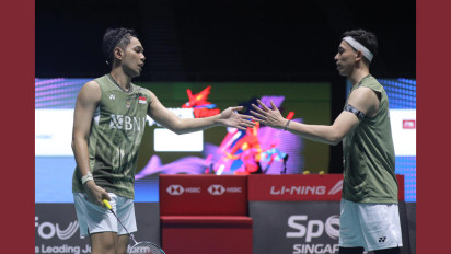 Reaksi Netizen China dan Malaysia Lihat Ganda Putra Indonesia Fajar dan Rian Maju ke Final Singapore Open 2024