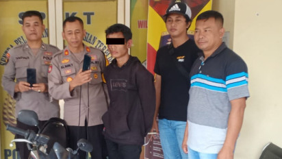 Jambret Ponsel Warga Gresik, Pemuda asal Surabaya Babak Belur Dihajar Massa