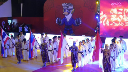 Diramaikan 345 Judoka, Kejuaraan Judo Se-Asia Tenggara Digelar di Bali