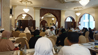 87 Jemaah Calon Haji Maktour dari Al Fath Lakukan Pemantapan Manasik Jelang Keberangkatan ke Mekkah