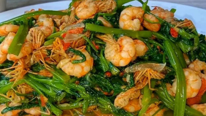 Enak dan Mudah, Intip Resep Cah Kangkung Seafood Ala Resto Kesukaan Keluarga, Dijamin Bikin Nasi di Rumah Ludes!