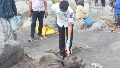 Penambang Pasir Temukan Mayat Tanpa Kepala, Telapak Tangan dan Kaki di Aliran Sungai Rejali, Ini Faktanya