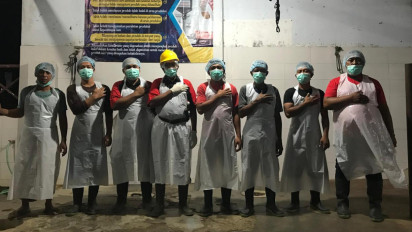 Ratusan Juru Sembelih Hewan Kurban di Banyuwangi Disiapkan Jelang Idul Adha