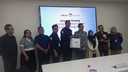 Kunjungi Kantor tvOne, KPU Kota Tangerang Selatan Jajaki Kerja Sama Awal untuk Sambut Semarak Pilkada 2024
