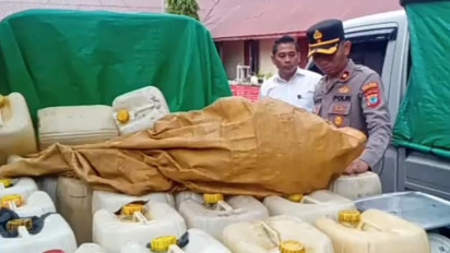 Polres Kotamubagu Gagalkan Penyelundupan Ribuan BBM Subsidi