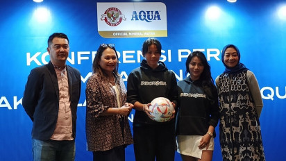 PSSI Resmi Menggaet Aqua sebagai Official Mineral Water Pertama Timnas Indonesia, Jalin Kontrak Selama Setahun