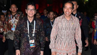 Presiden Jokowi Tinjau Persiapan Upacara Kemerdekaan di IKN Didampingi Wishnutama