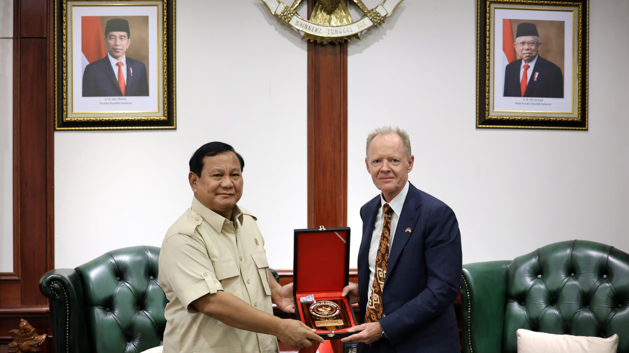 Menhan Prabowo Terima Dubes Denmark, Bahas Peningkatan Kerja Sama Pertahanan
            - galeri foto