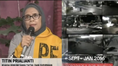 Kuasa Hukum Saka Tatal Tegaskan Bukti CCTV Tak Dihadirkan di Persidangan, Alasannya Karena Kesaksian Polisi ..