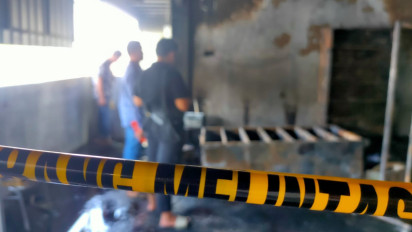 Diduga Akibat Korsleting Listrik, Gudang Arsip Rumah Sakit Umum Permata Blora Terbakar