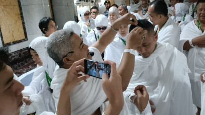 Jemaah Calon Haji Maktour dari Al Fath Lakukan Umrah, Seluruh Tahapan Berjalan Lancar